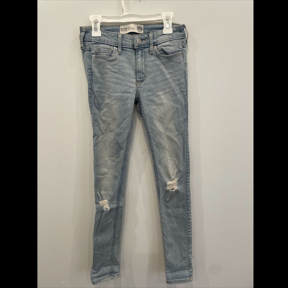 Abercrombie and Fitch Skinny Light Wash Jeans